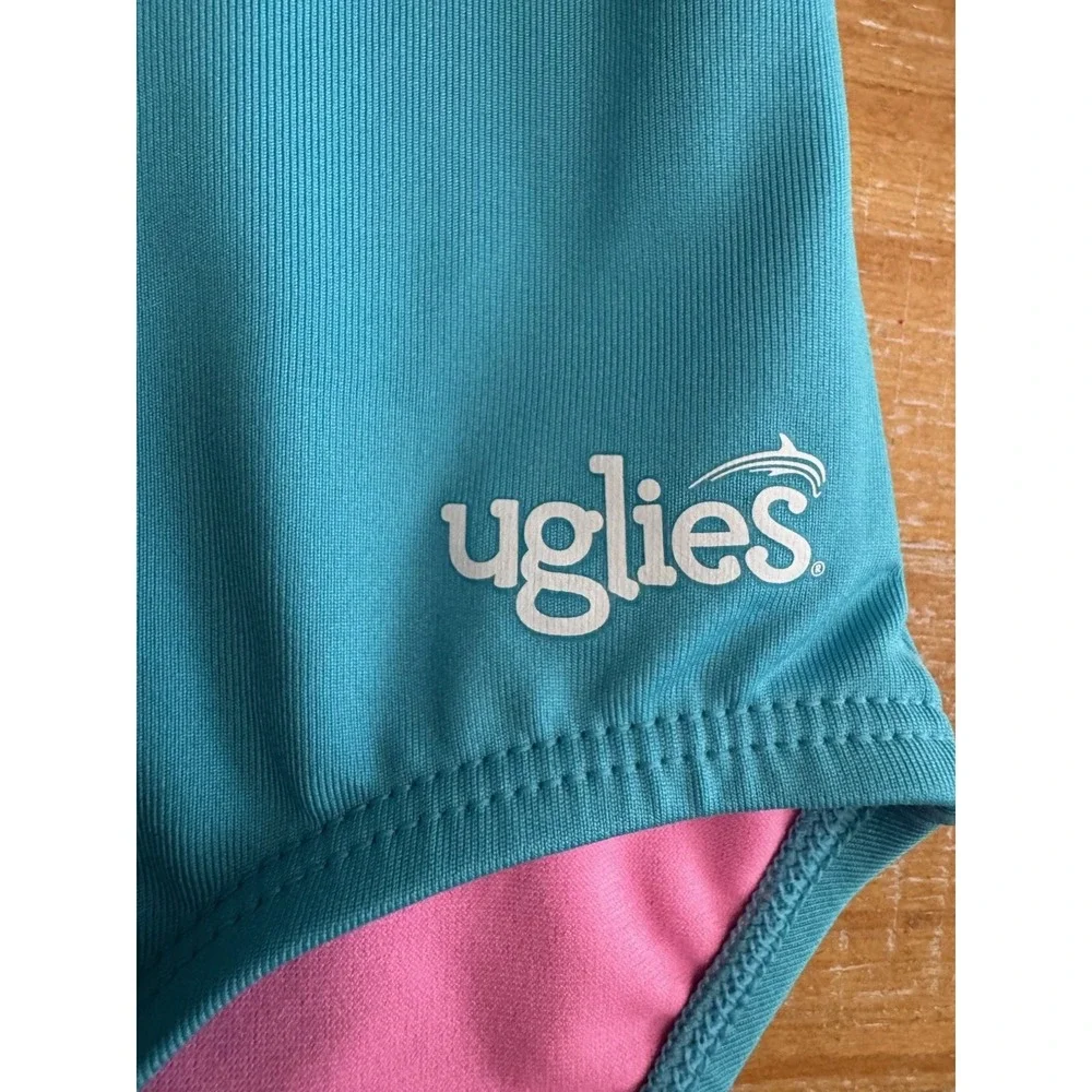Dolfin Uglies Swimsuit Girl's 14 One Piece Swimwear Stretch Beach‎ Cross back